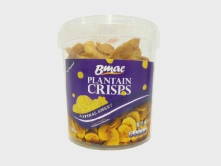 Bmac Sweet Plantain Crisps Tub (240g)