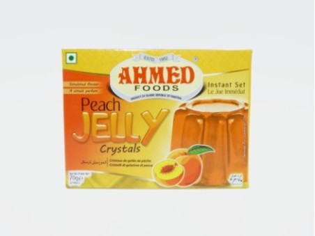 Ahmed Foods Peach Jelly Crystals (70g)