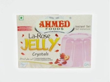 Ahmed Foods La-Rose Jelly Crystals (70g)