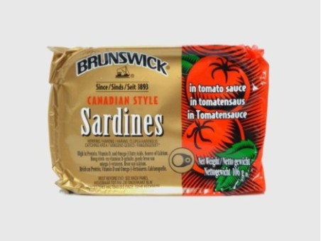 Brunswick Sardines in Tomato Sauce (106g)