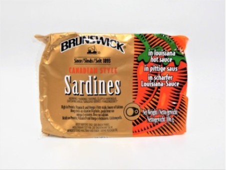 Brunswick Sardines in Louisiana Hot Sauce (106g)
