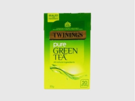 Twinings Pure Green Tea (20 Tea Bags) (50g)