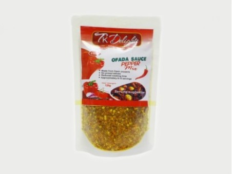 TK Delights Ofada Sauce Pepper Mix (120g)