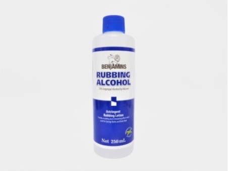 Benjamins Rubbing Alcohol (250ml)