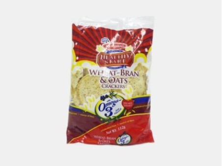 National Wheat-Bran & Oats Crackers (112g)