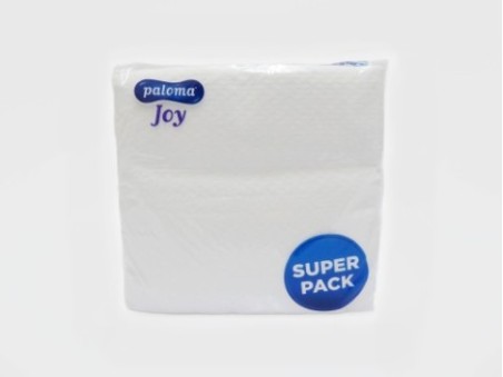Paloma Joy Super Pack 100 White Napkins