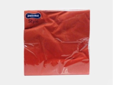 Paloma Style 50 Red Napkins