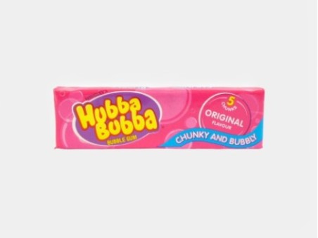 Hubba Bubba Strawberry (5 Chunks) (35g)