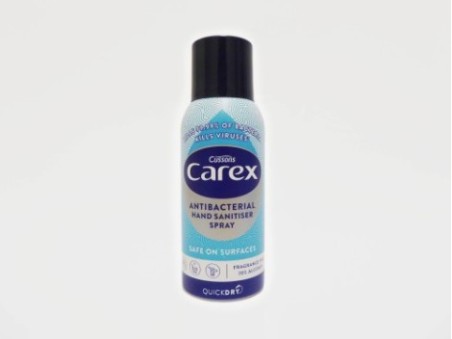 Carex Antibacterial Hand Sanitiser Spray (100ml)
