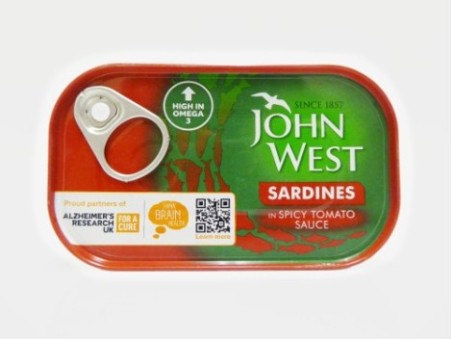 John West Sardines in Spicy Tomato Sauce (120g)