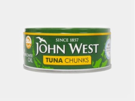 John West Tuna Chunks in Sunflower Oil (145g)