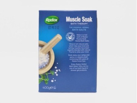 Radox Muscle Soak Herbal Bath Salts (400g)