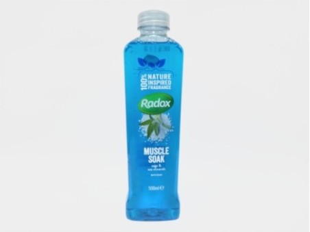 Radox Muscle Soak Sea Minerals & Sage Bath Soak (500ml)