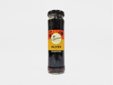 Cypressa Black Pitted Hojiblanca Olives (142g)