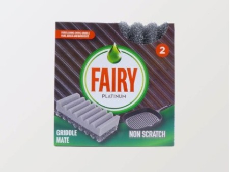 Fairy Platinum Griddle Mate (Pack of 2) (35g)