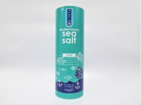 Costa Mediterranean Fine Sea Salt (750g)
