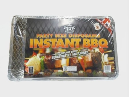 Big K Party Size Disposable Instant BBQ (1.8kg)