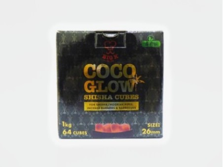 Big K Coco Glow Shisha 64 Cubes (1kg)