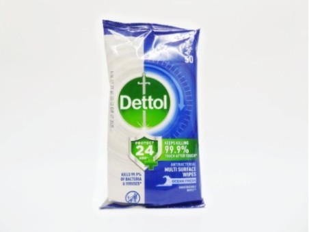 Dettol Antibacterial Multi Surface Wipes Ocean Fresh