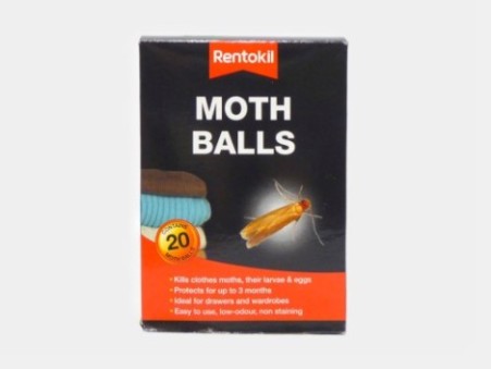 Rentokil 20 Moth Balls (130g)