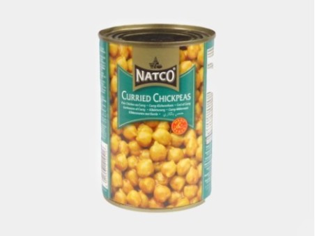Natco Curried Chickpeas Tin (400g)