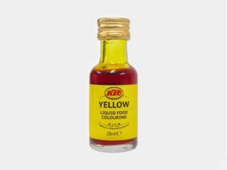 KTC Yellow Food Colouring Liquid (28ml)