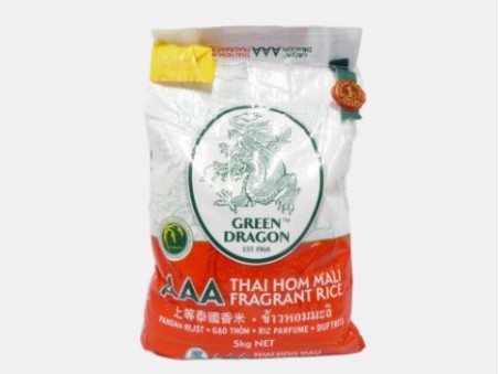 Green Dragon Thai Hom Mali Fragrant Rice (5kg)