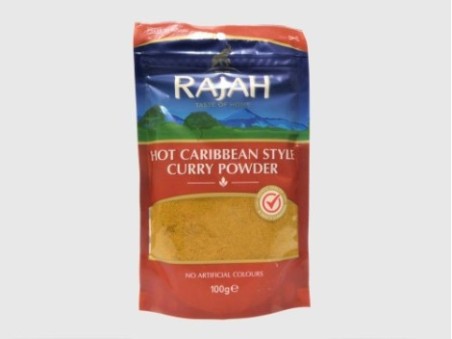 Rajah Hot Caribbean Style Curry Powder (100g)