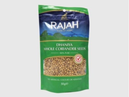 Rajah Dhaniya Whole Coriander Seeds (50g)