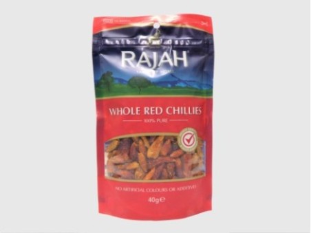 Rajah Whole Red Chillies (40g)