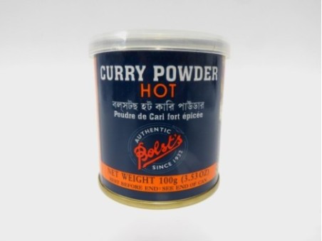 Bolst's Hot Curry Powder Tin (100g)