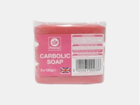 Fitzroy Carbolic Soap (125g x 3)