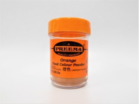 Preema Orange Food Colour Powder (25g)