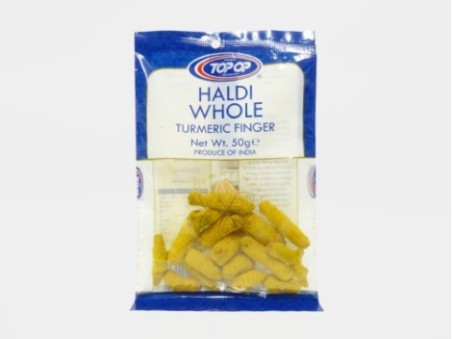 Top Op Haldi Whole (Turmeric Finger) (50g)
