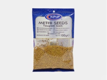 Top Op Methi Seeds (Fenugreek Seeds) (100g)