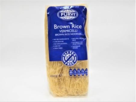 Purvi Brown Rice Vermicelli (200g)