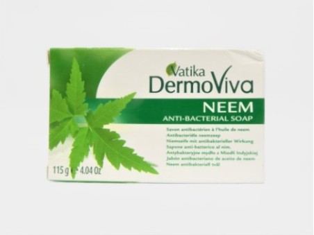 Vatika DermoViva Neem Anti-Bacterial Soap (115g)