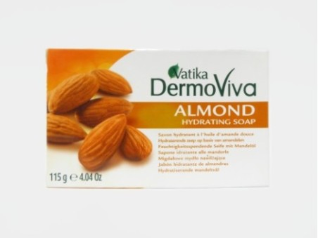 Vatika DermoViva Almond Hydrating Soap (115g)
