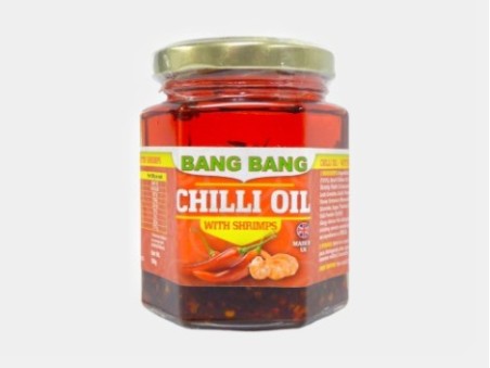 Bang Bang Chilli Oil with Shrimps (180g)