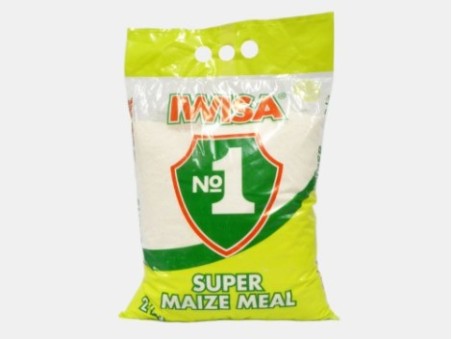 Iwisa Super Maize Meal Plastic Bag (2kg)