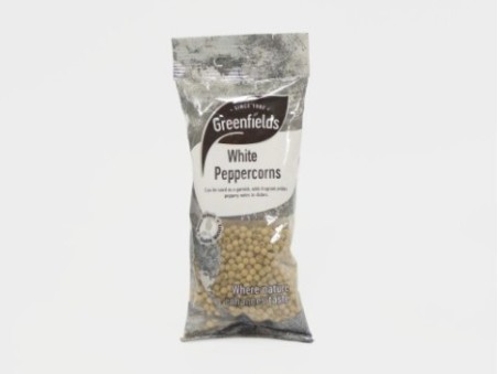 Greenfields White Peppercorns (75g)