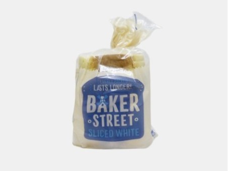 Baker Street White Sliced Bread (550g)