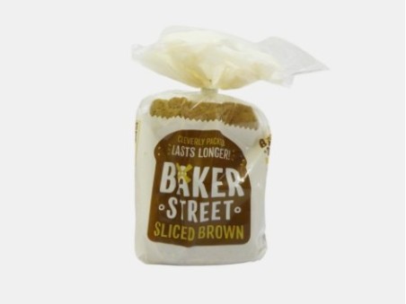 Baker Street Brown Sliced Bread (600g)