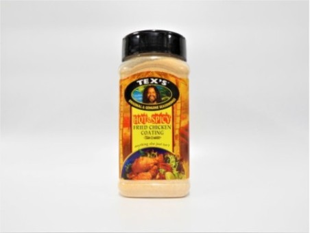 Tex's Hot & Spicy Fried Chicken Coating Jar (300g)