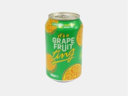 Ting Sparkling Grapefruit Can (330ml)