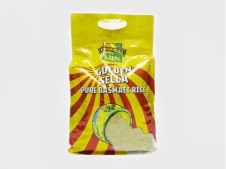 Tropical Sun Golden Sella Pure Basmati Rice (2kg)