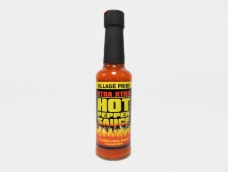 Village Pride Xtra Xtra Hot Pepper Sauce (150g)