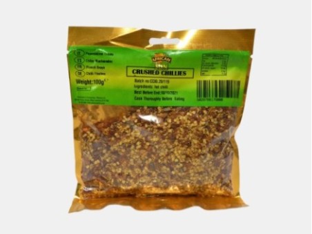 African Sun Crushed Chillies (100g)