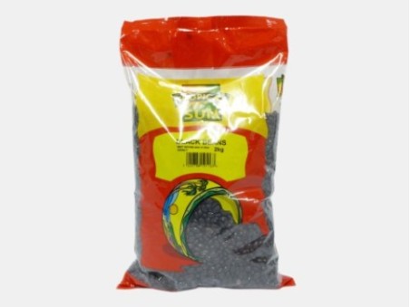 Tropical Sun Black Beans Packet (2kg)