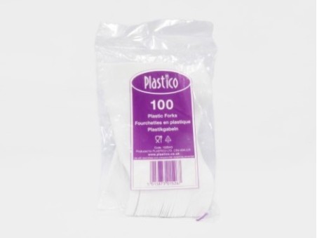 Plastico 100 Plastic Forks